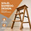 3 - Step Bamboo Small Step Ladder
