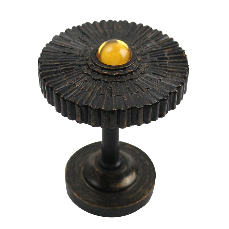 Retenue de rideau Pownall Sunburst Medallion, Doré brulé