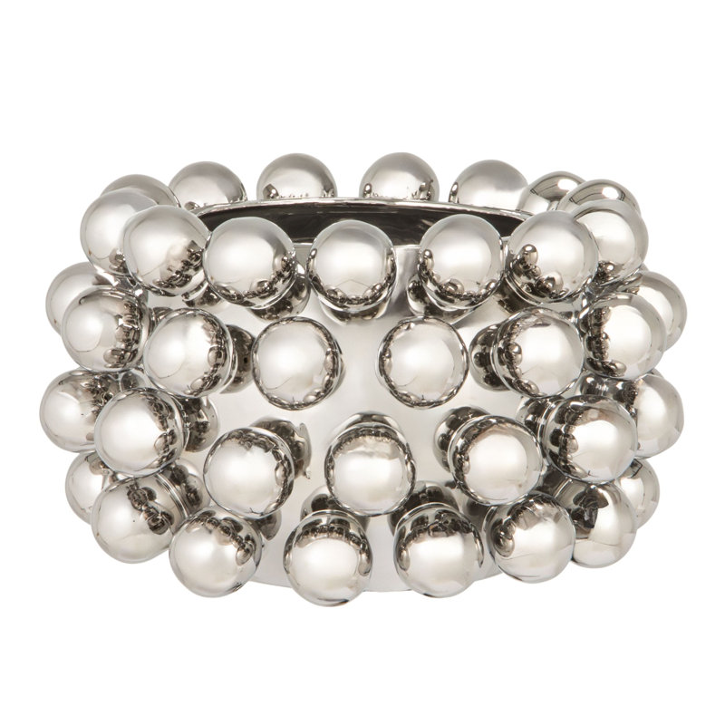 Stoneware Planter With Balls