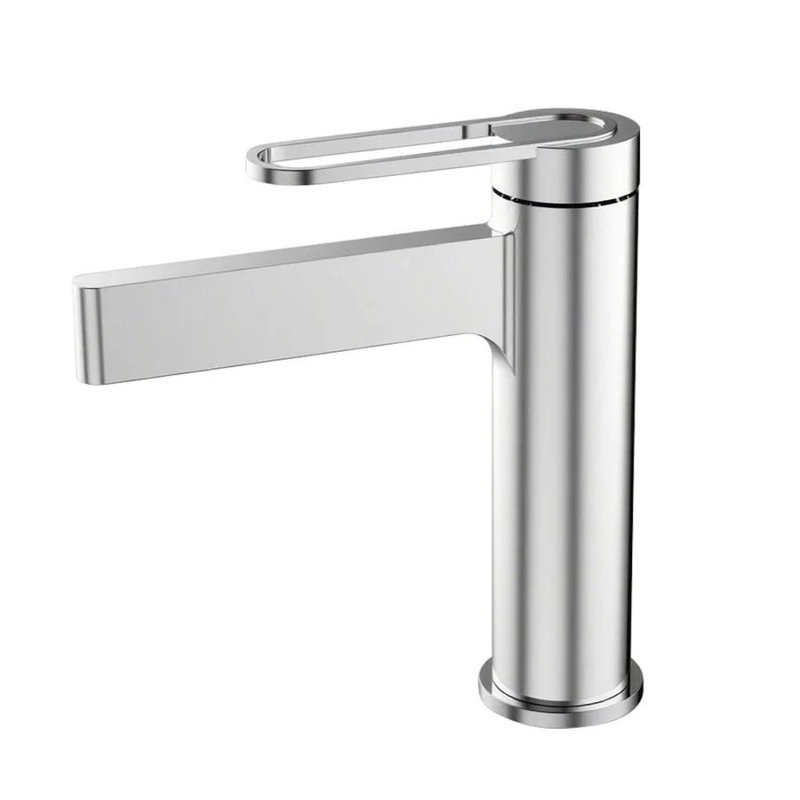Lloyd & Franklyn Single Hole Bathroom Faucet – Chrome Basin Mixer Tap, CUPC Certified Solid Brass, Electroplated Finish, Made in UK