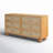 Tourmaline Natural Wood & Rattan Wavy Dresser