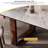 Modern Rectangle Sintered Stone Dining Table-1371057333
