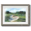 Étude de terrain de golf I - reproduction encadrée rustique avec tableau mat-301090326-301090313