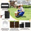 5.5 ft. H x 4 ft. W PVC Fence Panel-92930382
