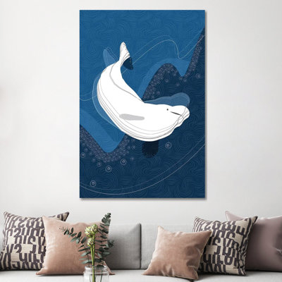 «Beluga» par Soul Curry, impression et impression d'art graphique