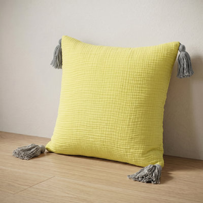 Ailee Turkish Cotton Square Throw Pillow