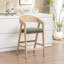 Tabouret de comptoir rembourré Devane-1883403009
