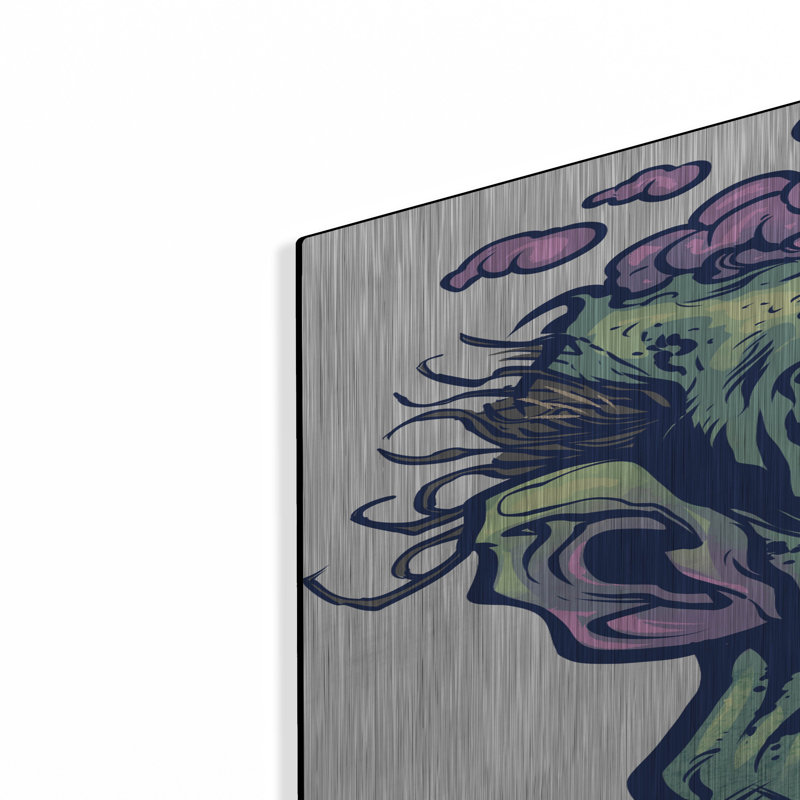"Zombie Pattern Head 14" par Flyland Designs, H 36 po x l 24 po