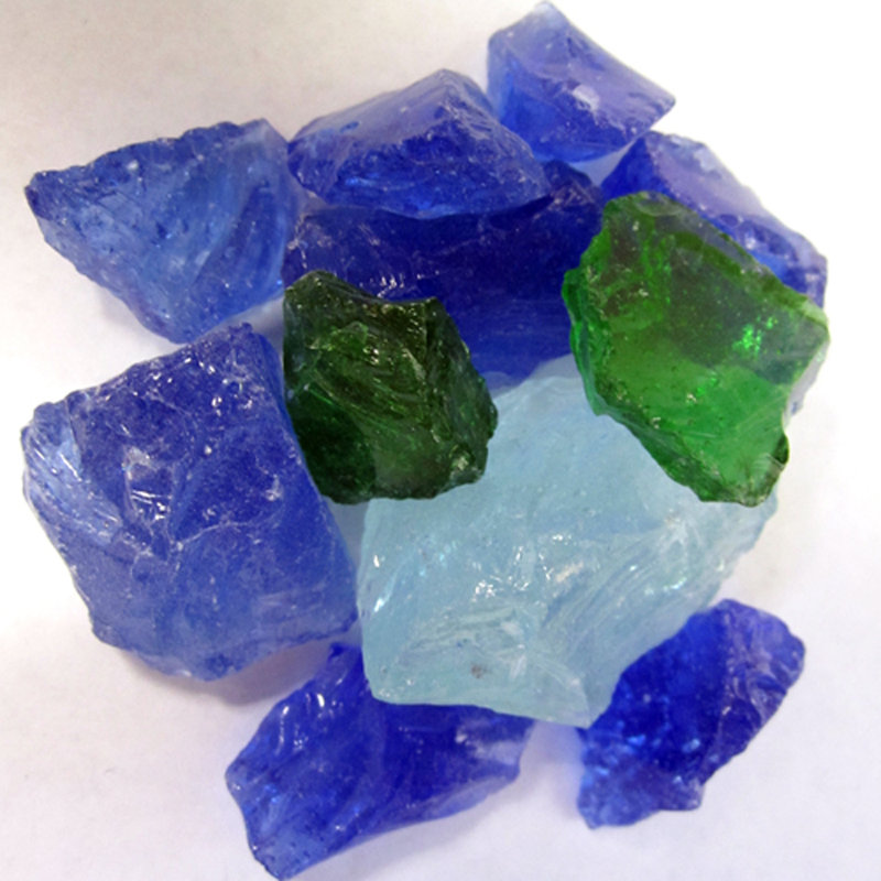 20 Lb. Fire Glass, Pacific Bled
