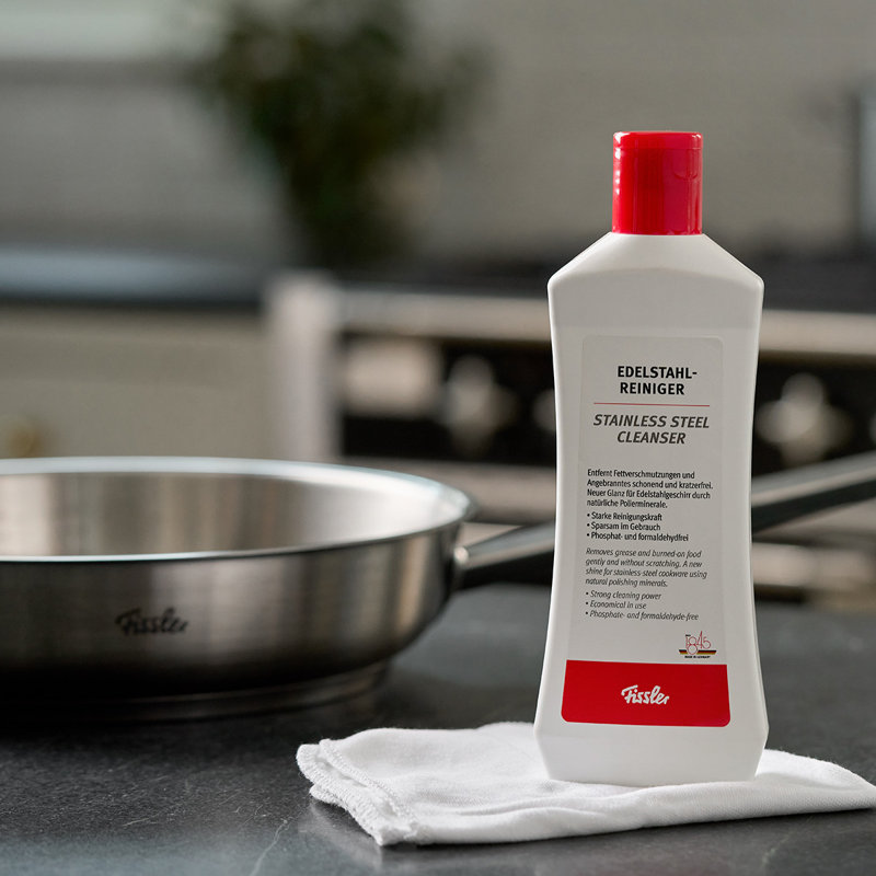 Nettoyant pour acier inoxydable Fissler
