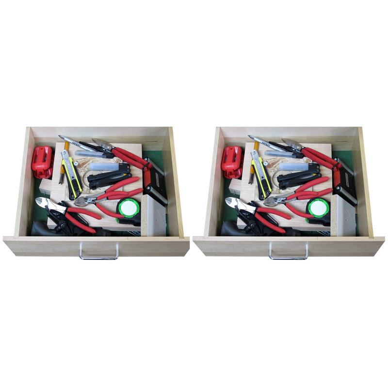  Tool Drawer Organizer Customizing 30Mm Foam Sheet, Black (2 Pack)