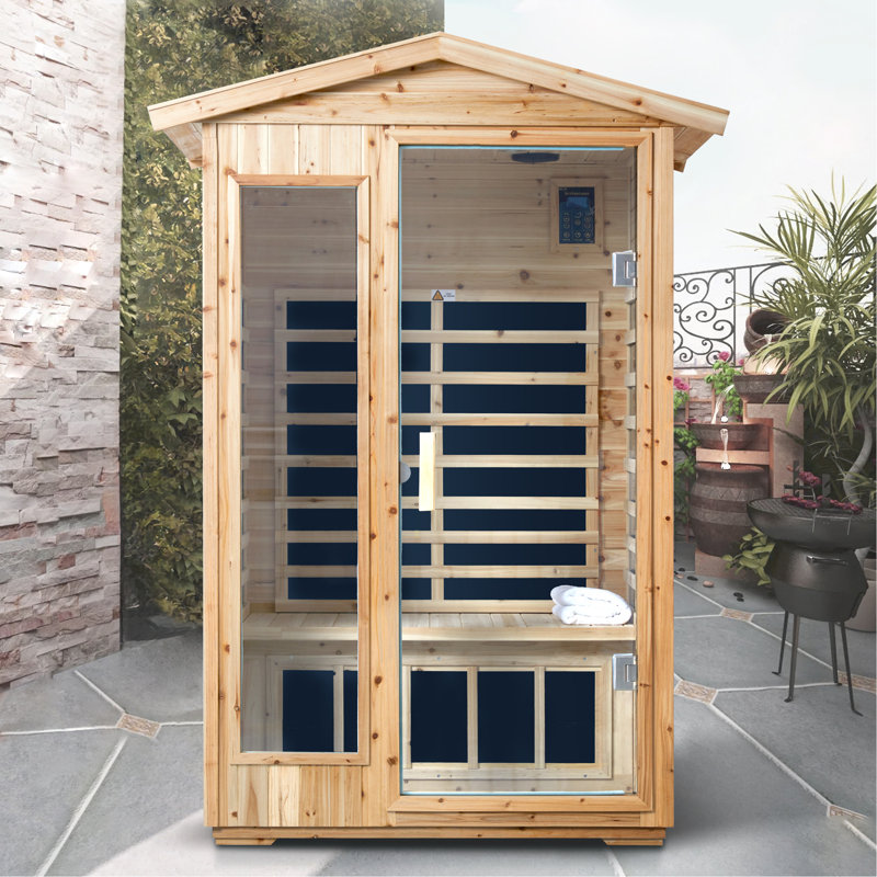 Sauna d'extérieur pour deux personnes