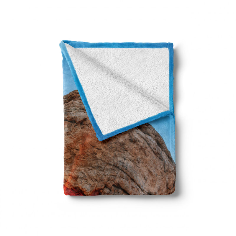 Hand Woven Throw Blanket, 50" W x 70" L