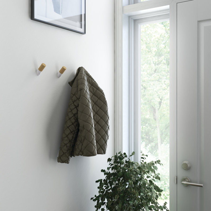 Keniyah Solid Wood Wall Wall Hook, Pine