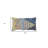 Yellow Navy Whimsical Collage Lumbar Pillow