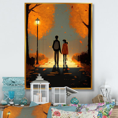 «Love in Central Park», reproduction sur toile