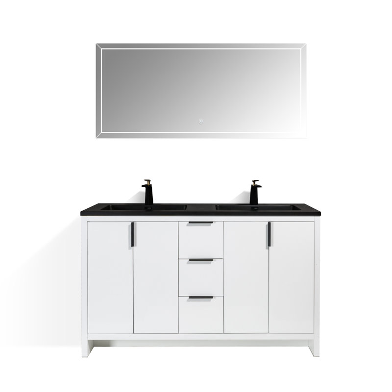 Meuble-lavabo simple 60 po Porty