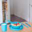 48-Piece Kids Plastic Dinnerware Set, Pack of 2, Service for 8, Colourful Reusable Plates, Bowls, Cups, Forks, Knives and Spoons