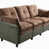 Brown+Green Chenille