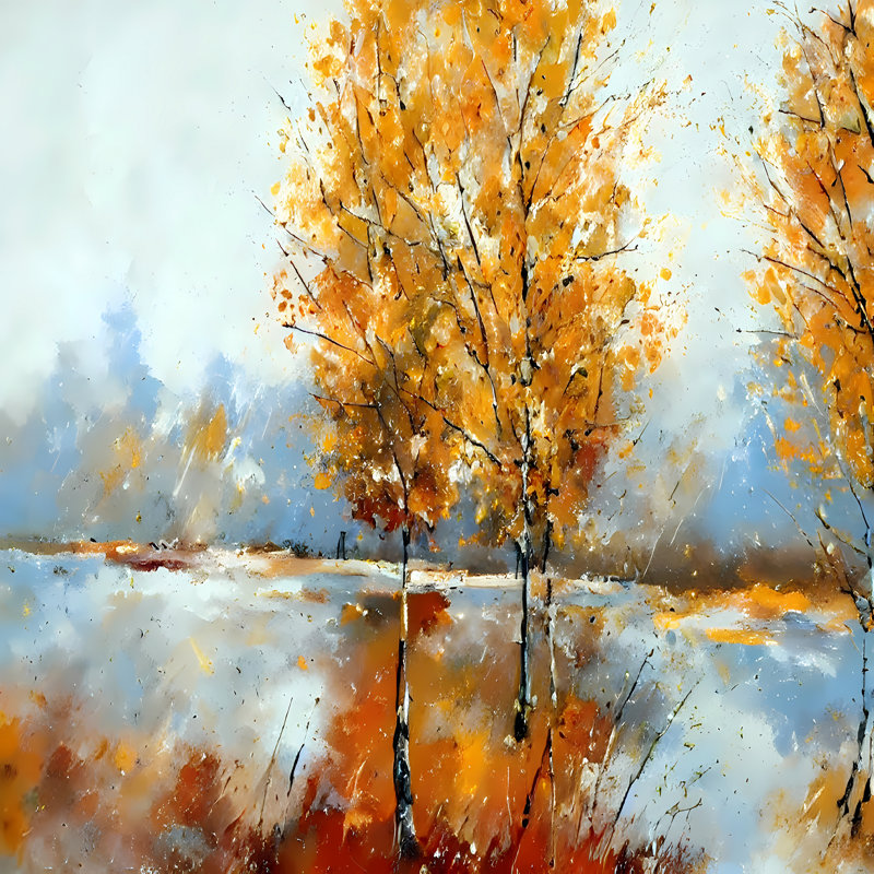 Or automne, H 24 po x l 24 po