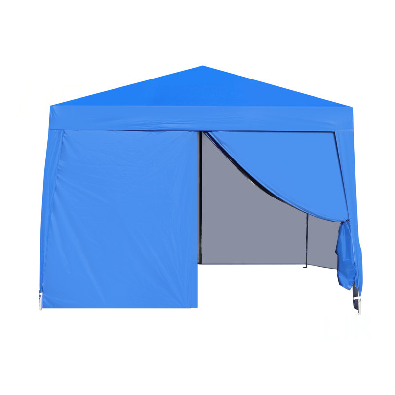 Paroi extérieure pour tente de pavillon de jardin escamotable 10X 10Ft, Bleu