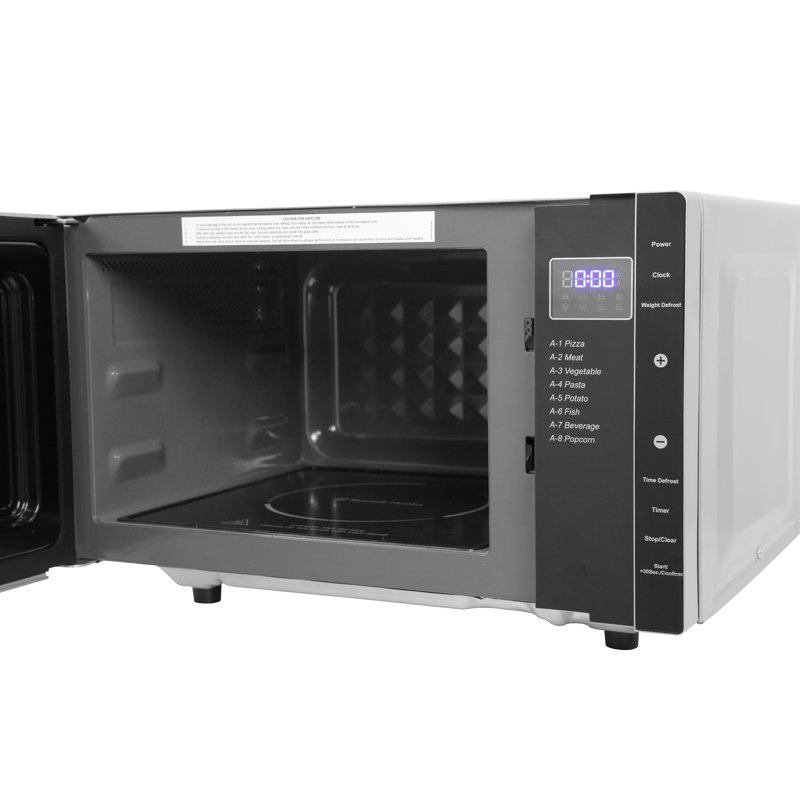 Russell Hobbs RHFM2363S 800w 23 Litre Flatbed Digital Microwave, Silver