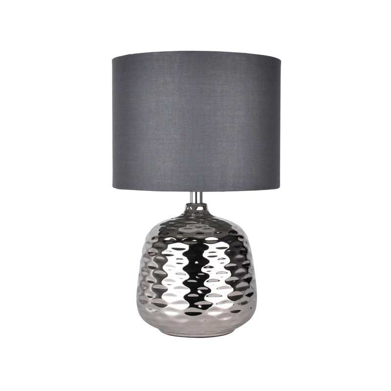 Franziska Ceramic Table Lamp, Grey