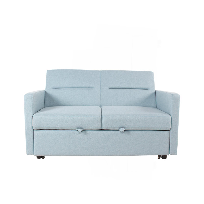 Loveseat Sleeper Pull Out Couch 3 In 1 Sofa Bed Adjustable Backrest