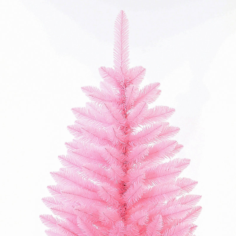  Arbre de Noël rose, 2 pi 9 po