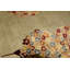 Hand-Knotted High-Quality Light Green and Beige Area Rug