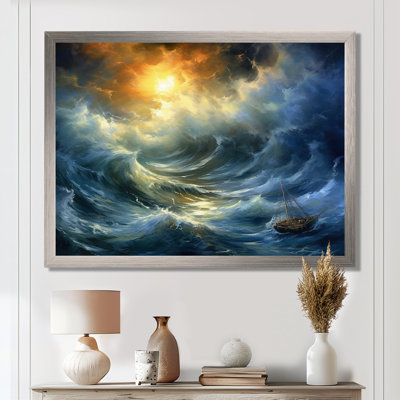 Stormy Seas I - décoration murale bord de mer
