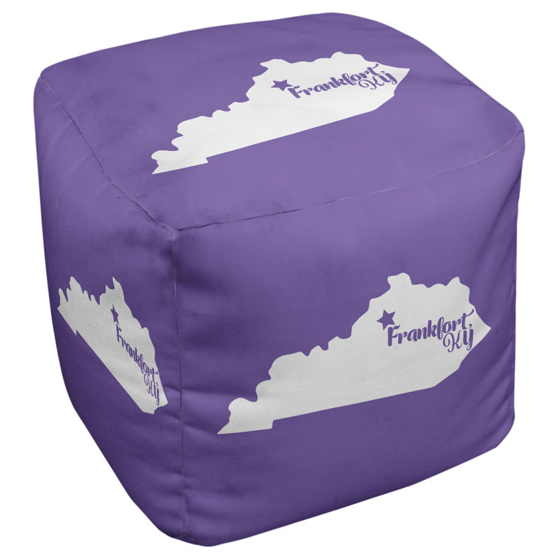 Repose-pieds à cubes frankfort kentucky, Mauve