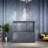Simple Grey Rectangular Large Aquarium Tank-106846398