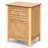 Bourrache Wooden Nightstand with Drawer and Cabinet-104846191