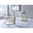 Aamori Glass Top Coffee Table
