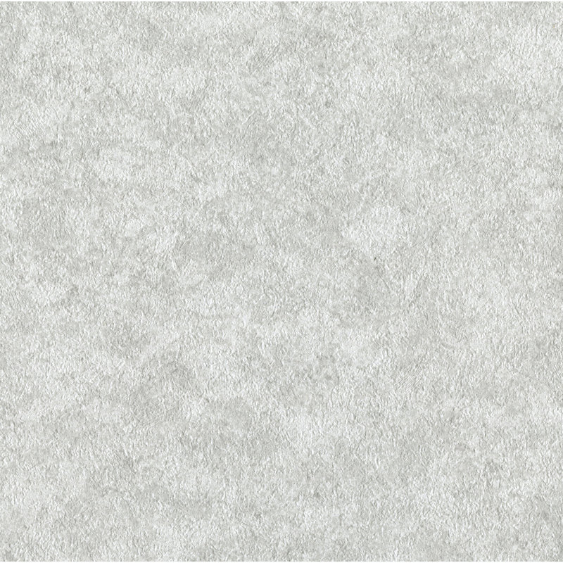 Rouleau de papier peint abstrait 27 pi x 27 po Texturall III, Argent argent