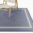 Wyrick Blue Border Patio Indoor/Outdoor Area Rug-1832376626