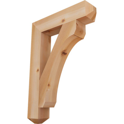 H Support en bois / corbeau