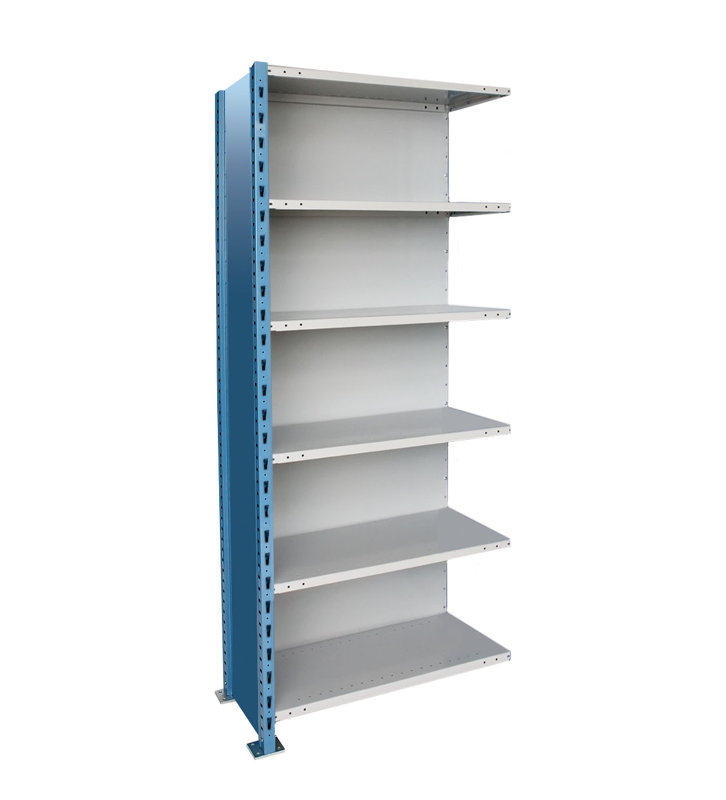 H-Post Shelving Rectangle Free Standing Pot Rack, 800 lbs, 36"W x 24"D x 87"H
