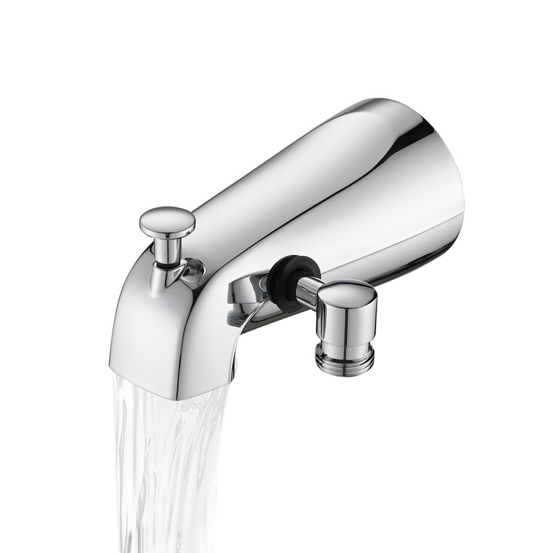 Bathroom Tub Spout with Diverter, Chrome