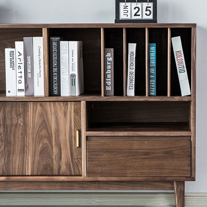 Kaoloupin Unique design of solid wood bookcase | Wayfair