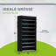 45 Pair Stackable Shoe Rack