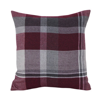 Avarayr Chequered Square Single Filled Scatter Cushion
