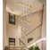 Addiley 12ft Large Dimmable Chandelier High Ceilings 28 Lights Crystal Bubble Column Chandeliers Lighting
