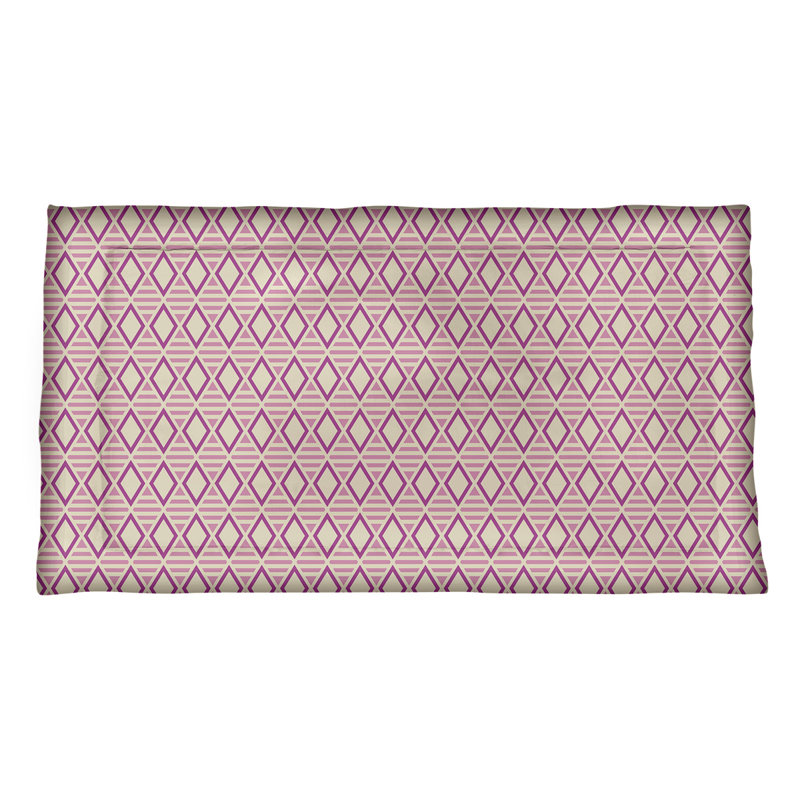 Taie décorative Katelyn Elizabeth, Microfibre, Très grand, Mauve