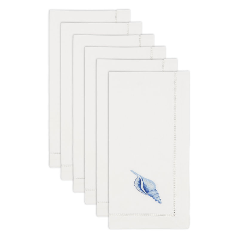 The Broderie Collection 100% Cotton No Pattern Rectangle Napkin