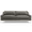 Harness 83.5" Stainless Steel Base Leather Sofa by Modway-1718253897