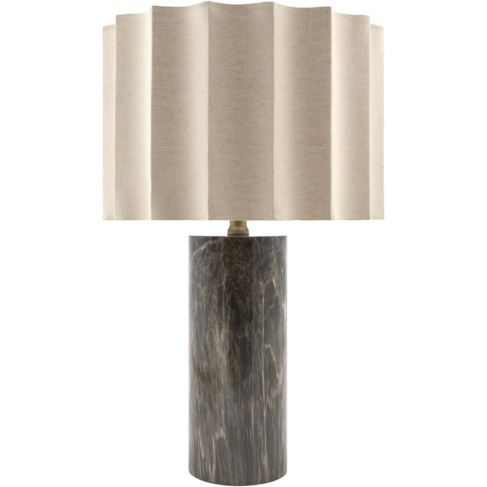 Clarkstown Table Lamp, Dark Brown