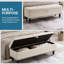 Banc de rangement rembourré Delshawn-1330379146