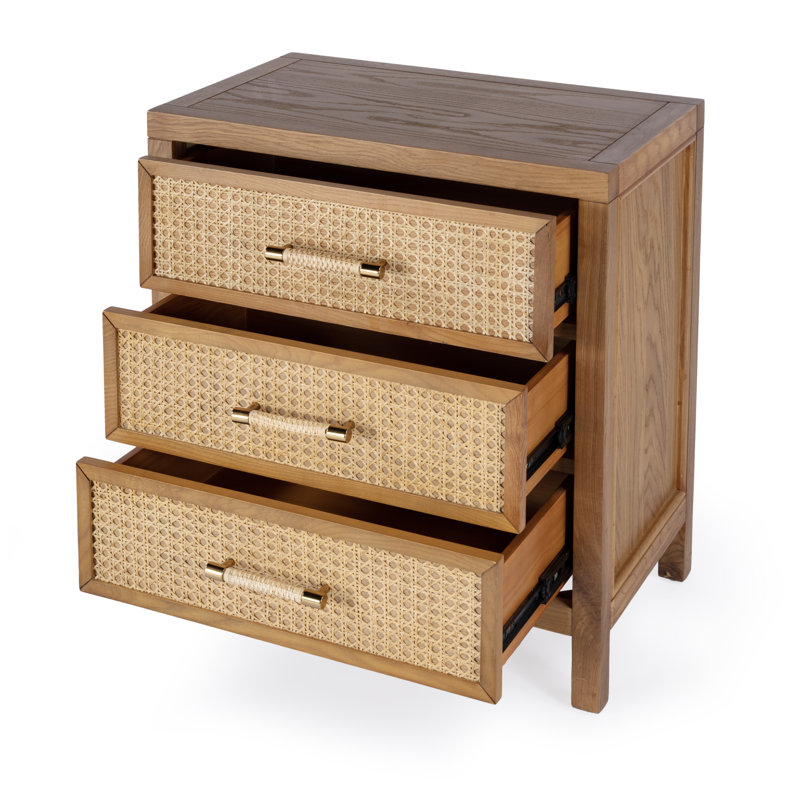 Deas 3 Drawer 25" W Chest